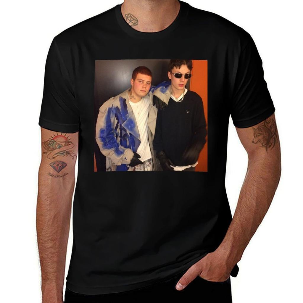 Yung Lean and Bladee TShirt Soft Lightweight Cotton TShirt