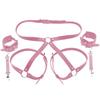 Sex Restraints Bondage  Toys PU Leather Adjustable Waist Strap Adult SM Games Sex Toys for Men Women Sex Bondage Toys