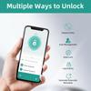 Auto Lock Home & Office Security Smart Handle Door Lock Fingerprint Bluetooth APP Control Electronic Anti-theft Lock
