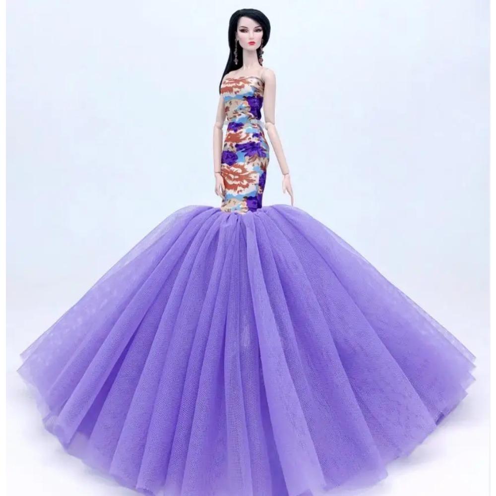 

для барбі біла сукня bjd лялька одяг аксесуари BJD Принцеса Делюкс шлейф весільна наречена шлюбна сукня фантазійні іграшки