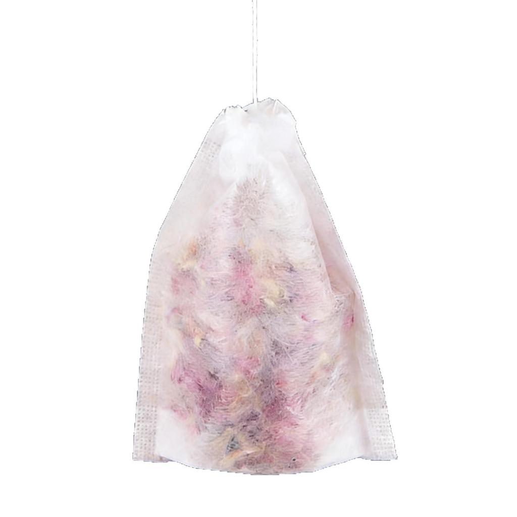 Biodegradable Corn Fiber Drawstring Tea Bag Filter - Food Grade Flower Tea Bag