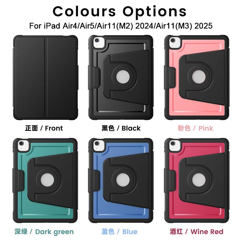 For iPad 12th A18 Mini 6 7 iPad Air 11 13 2024 2025 iPad A16 11th 10th 10.2 9th Gen Magnetic Tablet Case iPad Air 8 6 4 5 Pro 11 13 12.9 Inch Cover