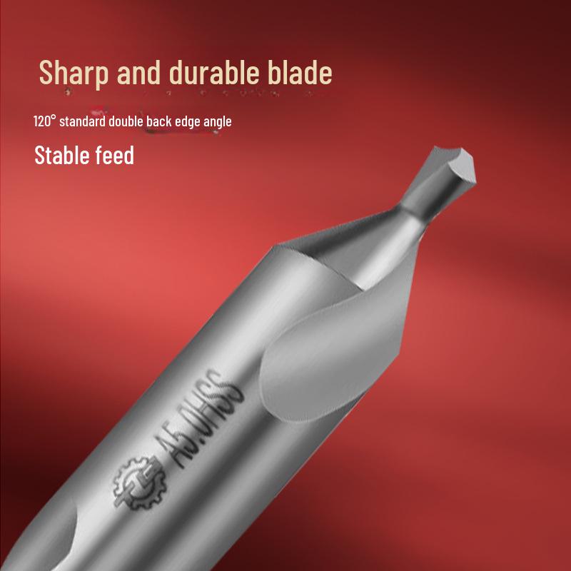 Tiangong Spiral Groove Stainless Steel Center Drill for CNC Lathe