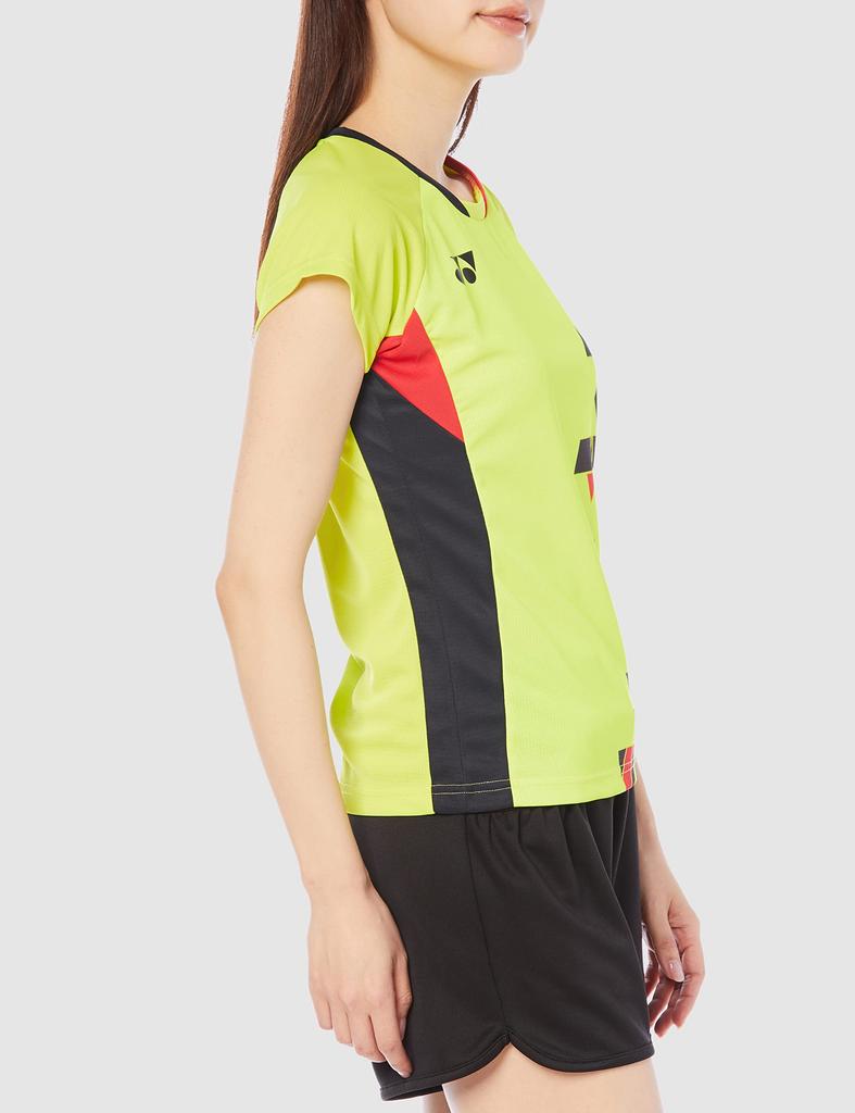 Kortermet skjorte Game Shirt Lime Gul O [YONEX] Dame (500)
