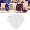Coffee Filter Cup Resin Conical Reusable Hand Brewed Coffee Dripper Strainer for Kitchen Transparent Color