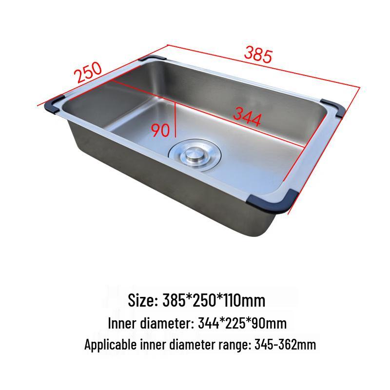 TLXT Upgraded Nano Silver Sink Drain Basket