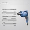 Dongcheng High-Power Household Electric Hand Drill CN plug (adapter included)