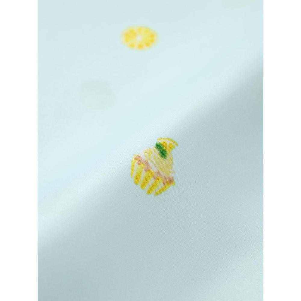 Gu By Uniqlo Girls Satin Pajamas  Short Sleeve   Shorts   Lemon 