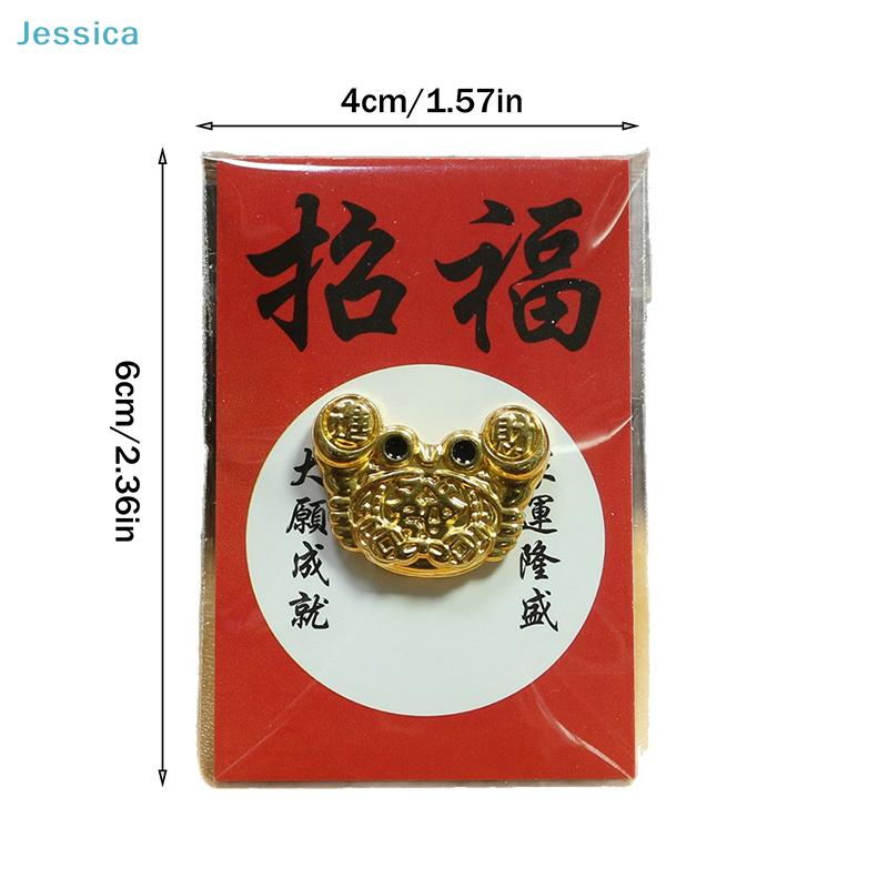 Chinese Lucky Golden Toad Charms - Red Packet Packed Wealth Amulets for Lunar New Year Good Fortune