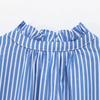 2025 Spring Women's Versatile Pleated Collar Cotton Shirt