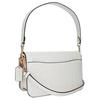 Coach Brynn 23 Metal Brand Logo Detachable Shoulder Strap Leather Handheld Crossbody Shoulder Bag Medium Women Handbags Chalk-White CN061-IMCHK