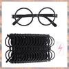 2025 Trend 16Pcs Wizard Glasses With Round Frame No Lenses And Tattoos For Kids Halloween,Costume Party