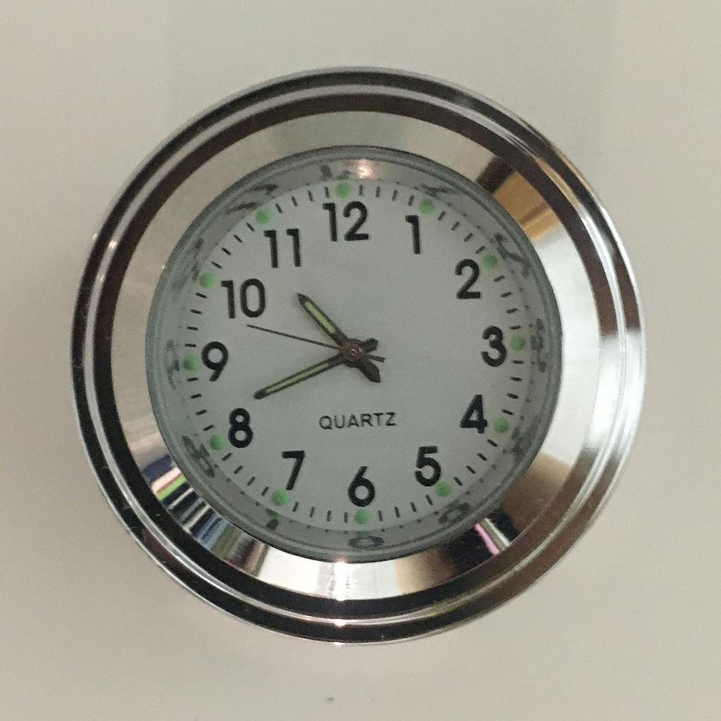 Waterproof Motorcycle Motorbike Clock Or Thermometer Thermo Fit For 7/8" or 1" Handle Bar Harley Honda Yamaha Suzuki Kawasaki