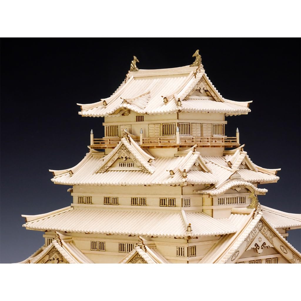 Woody Joe Sunpu Castle Wooden Model Assembly Kit 1/150