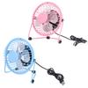 Mini-Ventilator USB Tragbarer leiser Aluminium-Klingen-Home-Office-Schreibtisch Desktop-Eisen-Handwerk-Ventilatoren