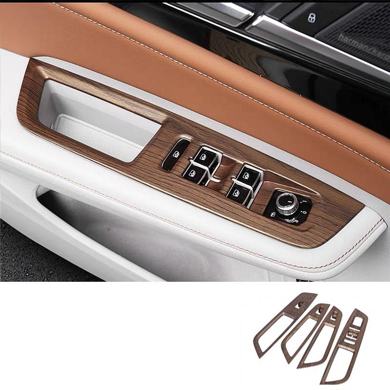 For VW Teramont 2022 Car Interior Decoration Accessories Electric Seat Adjustment Button DIY Patch