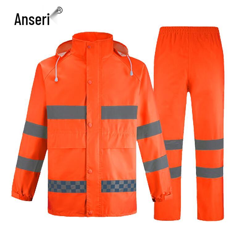 

High-Visibility Reflective Rain Suit 165
