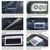 Car Cooler Front Rear Window Radiator Auto Air Vent Fan Radiator Cooling System USB Charging Solar Powered Ventilator