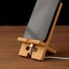 Multi-Angle Bamboo Phone Holder Solid Wood Mobile Phone Support Tablet Mount  Charging Station