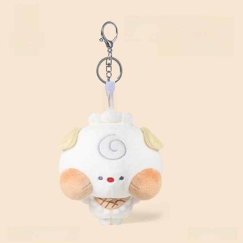 

Chinese Breakfast Shao Mai Dumpling Plush Pendant For Kids And Teens Xiaolongbao