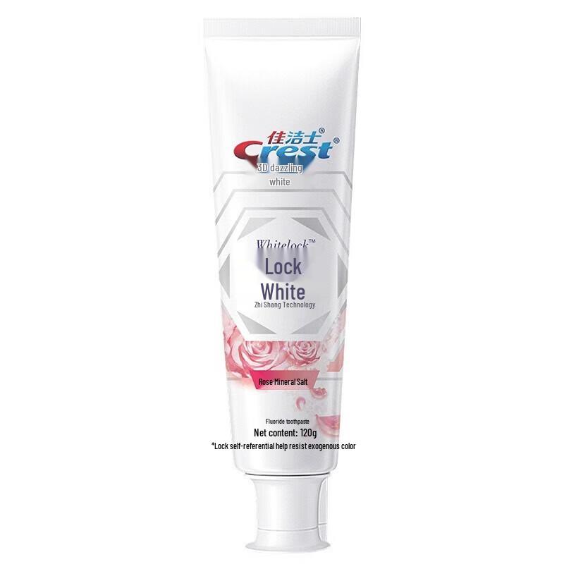 Crest Whitening Toothpaste with Rose Mineral Salt