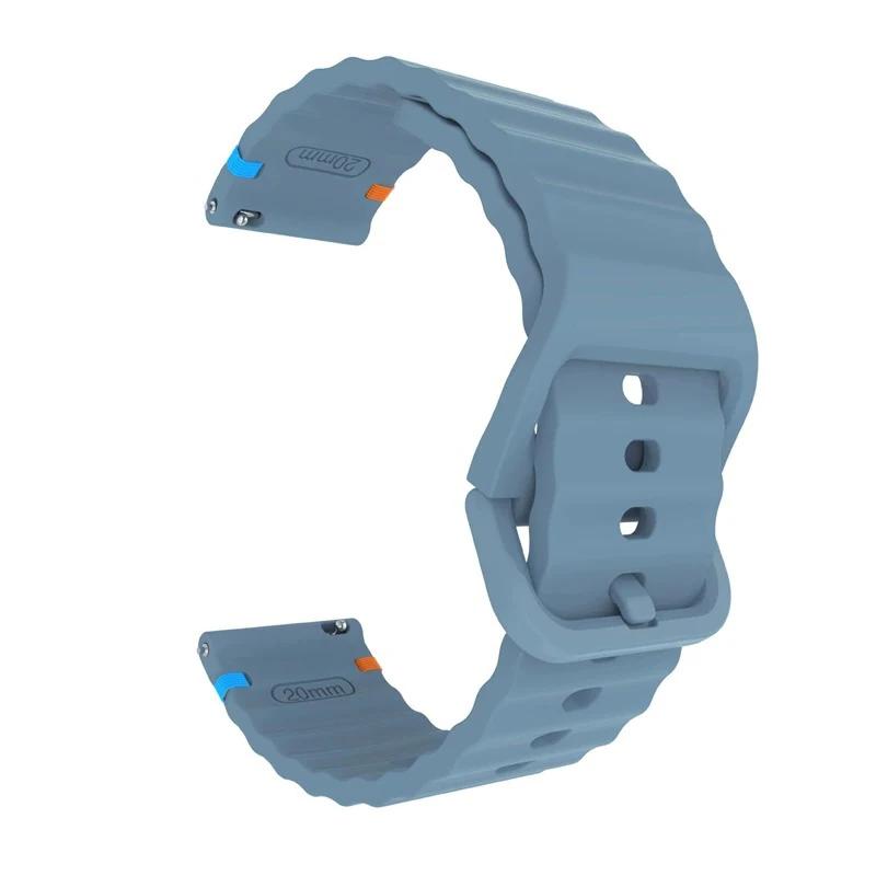 22mm 20mm Silikonarmband für Samsung Galaxy Watch 7 6 5 4 44mm 40mm 6 Classic Active 2 Sportarmband für Huawei Gt Uhrenarmband