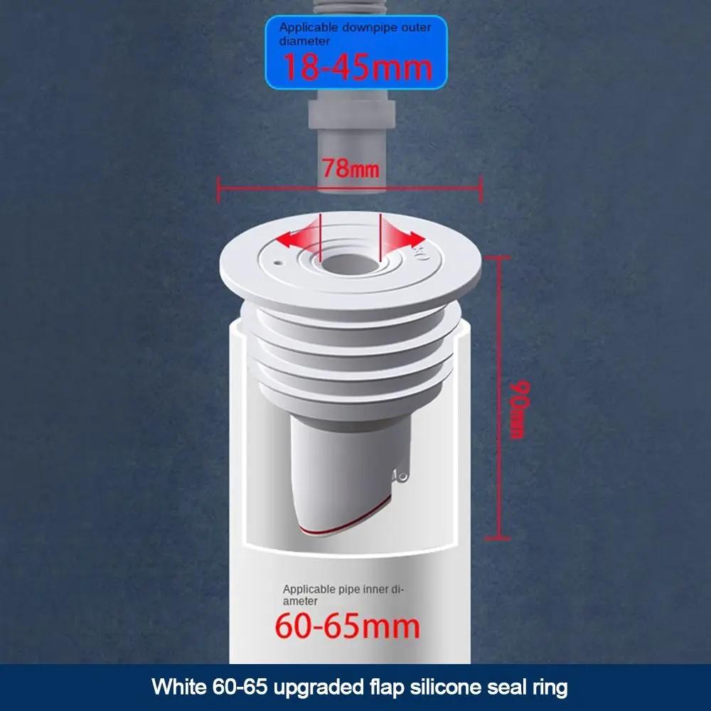 Bathroom Accessories Colander Seal Stopper Sewer Shower Drainer Pipe Sealing Ring Water Pipe Plug Floor Drain Drain Cover