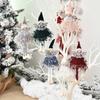Christmas Angel Dolls Home Adornment Hanging Decor Prop Adorable Festival Pendants Xmas Tree Pendant Holiday Adornments Props