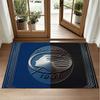 Atalanta FC Design Crystal Velvet Rug Soft Decorative Mat for Bedroom Entrance