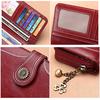 Frauen Brieftasche Vintage Kupplung Hohe Qualität Leder Weibliche Lange Brieftasche Retro Zipper Geldbörse Riemen Geldbörse