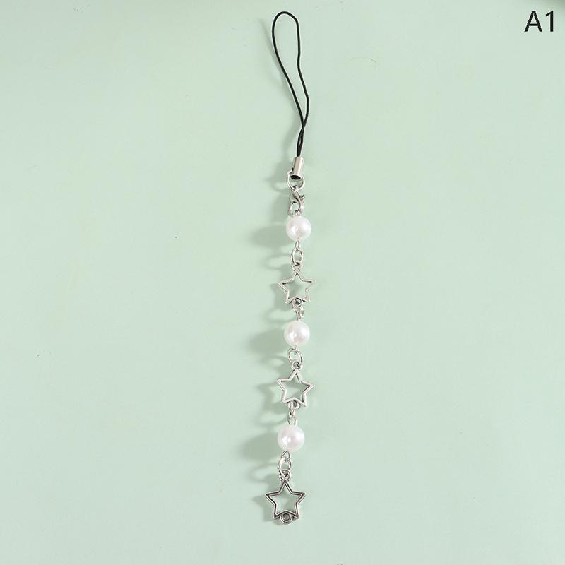 Minimalist Phone Lanyard Cute Star Heart Cross Pendant Phone Strap Phone Charms Accessories