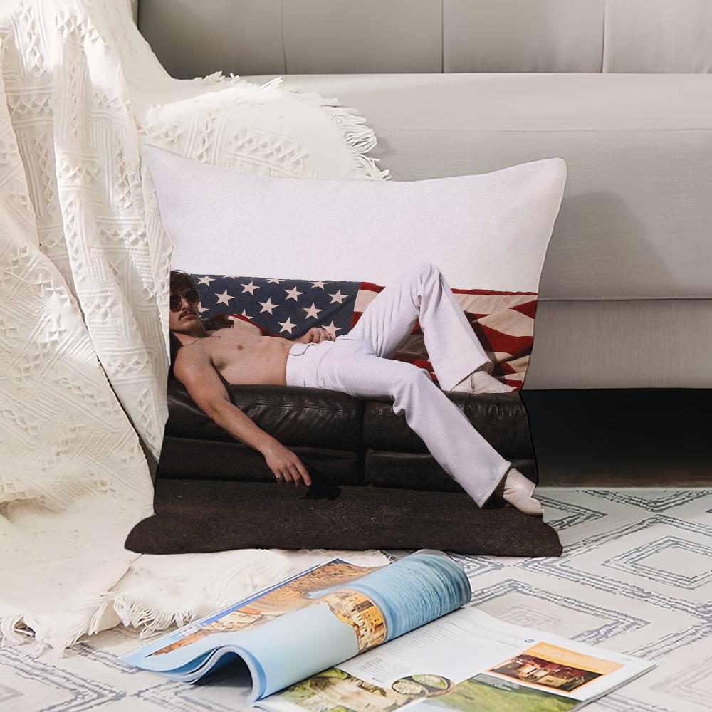 American singer B-Benson B-Boone  Pillow Case Office Cushions Suitable For Sofa Car Bedroom Decorative Cushion Cover 12x12Inch