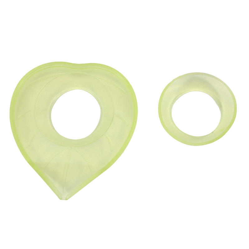 Silicone Waterproof Faucet Drain Mat Compact Non-slip Heart Shaped Bathroom Kitchen Splash Guard Diversion Sleeve Water Catcher