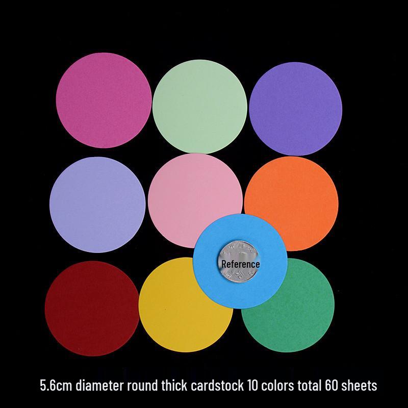 Carton colorat gros: Forme de Inimă, Stea, Floare de Prun și Rotunde pentru Origami și Meșteșuguri pentru Copii