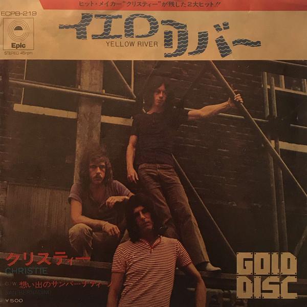 

7inch Record CHRISTIE - Yellow River / San Bernadino ECPB219 EPIC 1973 Japan Rock