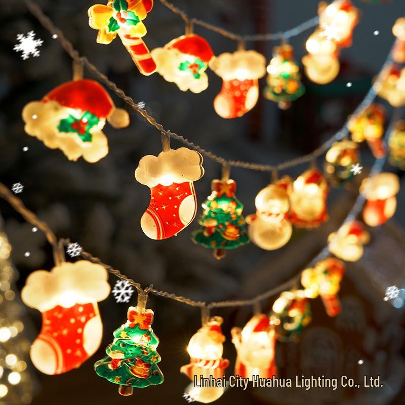 2025 LED Christmas String & Decorative Lights - Festive Tree & Atmosphere Hanging Lights
