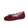 Women's Square Toe Ballet Flats Slip-On Dressy Shoes Business Casual Comfortable Foldable Work Loafers for Women Walking Flat Shoes Ballerina Flats