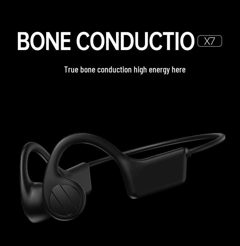 Bone Conduction Sports & Swimming Headphones - Long Battery Life, No Sound Leakage, Comfortable Fit, Bluetooth Enabled