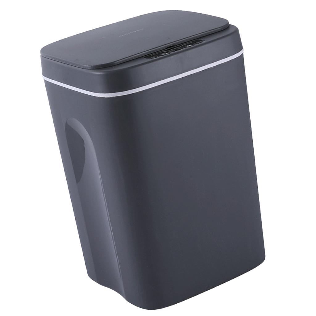 Automatyczny kosz na śmieci 16L Wodoodporny Bezdotykowy Czujnik Ruchu na Podczerwień Inteligentny Kosz na Śmieci z Pokrywą do Łazienki Kuchni
