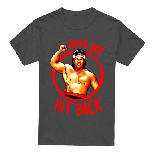 Bloodsport Unisex Adult Brick Not Hit Back Heather T-Shirt