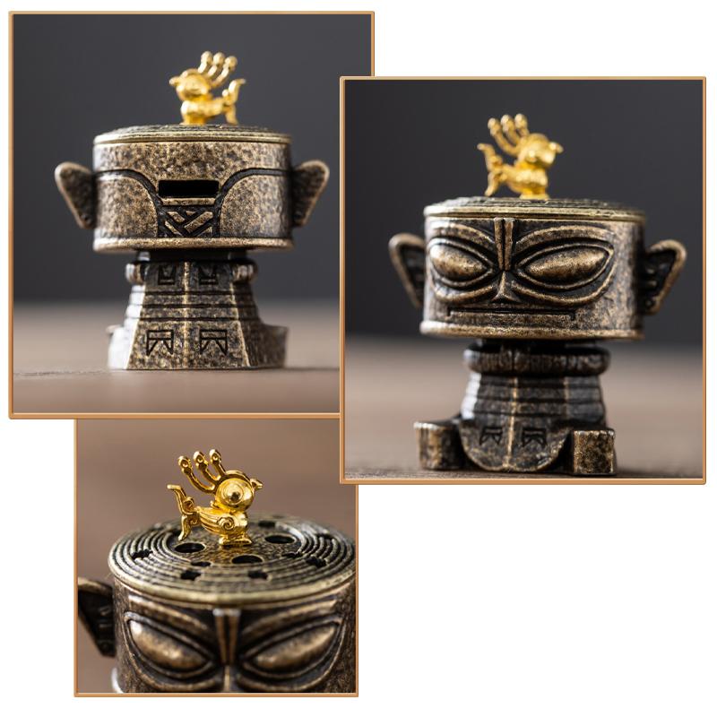 Mini Incense Stove Plate Incense Stove For Living Room Decoration Yoga Room Purification Air Incense Stove Ornamental Supplies