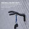 All Purpose Kitchen Cabinet Shelf Helmets Bags Rack for Bikers Secure Wall Mount Hook Hanging Luggage Hanger Accessories