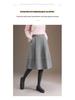 2025 Winter Slimming A-Line Wool Skirt: Mid-Length, Hip-Covering, Stylish & Comfortable Drape