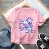 Children's Clothing KPop Demon Hunters Fashion Casual Tops O-Neck Short Sleeve Girls Boys K-Pop Demon Hunters Fans Gift T-shirt
