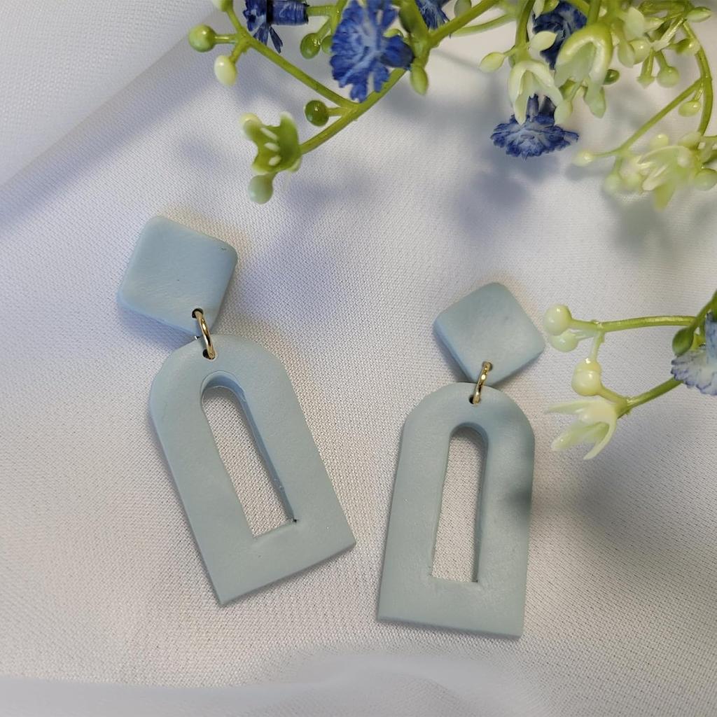 PATIKIL Polymer Clay Cutters, 8 Pcs Round Clay Cutters Circle Shape Cutters Indentation Punch Tools Polymer Clay Earrings Kit Cylinder for Jewelry