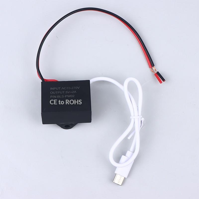 New Sale Waterproof 220V To 5V 1A/2A Wireless Video Camera Power Transformer Household Power Supply WiFi Monitoring Adapter