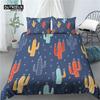 Home Living Luxury 3D Cactus Print 2/3Pcs Soft Duvet Cover And Pillowcase Kids Bedding Sets Queen And King Eu/Us/Au Size
