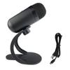 USB PC Microphone 360 degrees  Omnidirectional Sound Pickup Wired Computer Microphone with Stand and Indicator Light