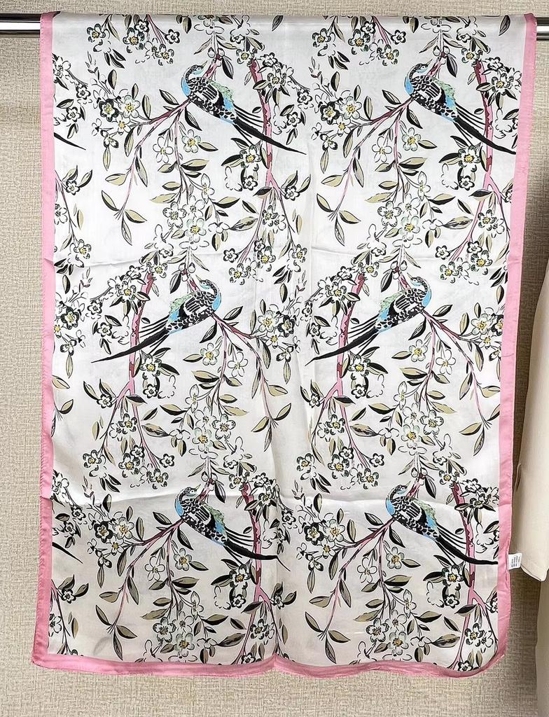 Hangzhou 100% Natural Real Silk Scarf Women Bandana long Scarves Wrap Kerchief Luxury High Quality Hijab Echarpe pashmina