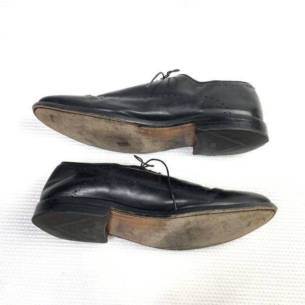 80-tal 90-tal Vintage Allen Edmonds Fairfax Storlek 11.5D 28.5 29.5cm Wholecut Kostymskor Svart(BEGAGNAD)